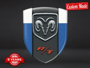 Dodge Logo Silicone Auto Max Durevole Chic Pro Performance
